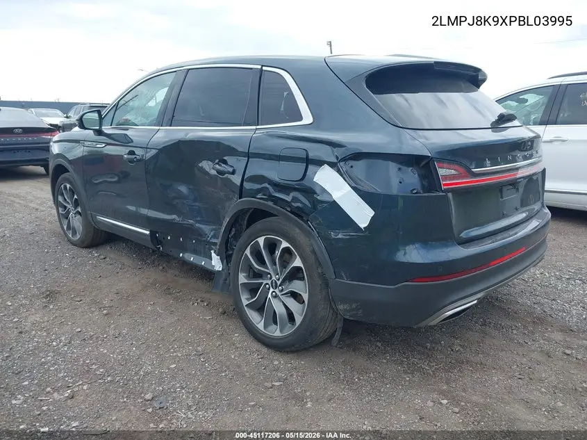 2023 Lincoln Nautilus Reserve VIN: 2LMPJ8K9XPBL03995 Lot: 45117206