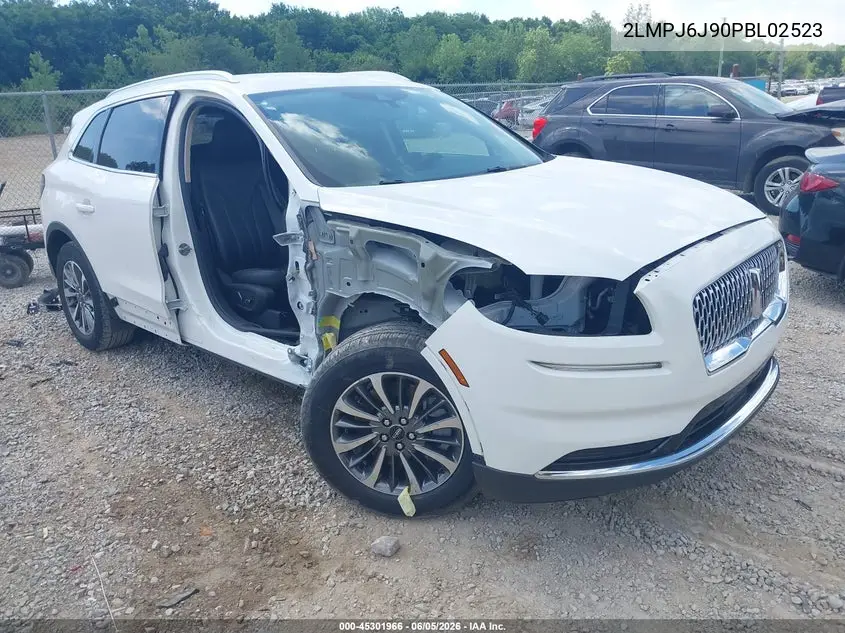 2023 Lincoln Nautilus Standard VIN: 2LMPJ6J90PBL02523 Lot: 45301966
