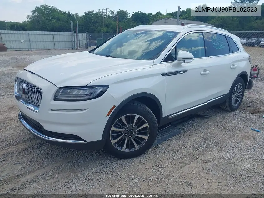2023 Lincoln Nautilus Standard VIN: 2LMPJ6J90PBL02523 Lot: 45301966