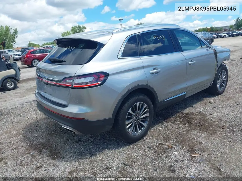 2023 Lincoln Nautilus Reserve VIN: 2LMPJ8K95PBL05945 Lot: 45400303