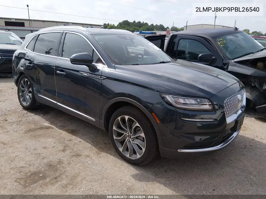 2023 Lincoln Nautilus Reserve VIN: 2LMPJ8KP9PBL26540 Lot: 45462473