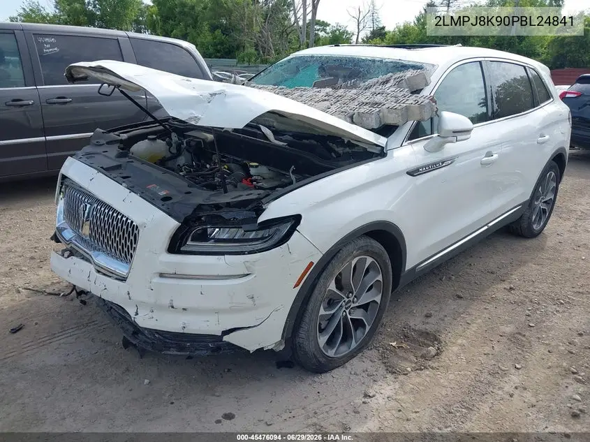 2023 Lincoln Nautilus Reserve VIN: 2LMPJ8K90PBL24841 Lot: 45476094