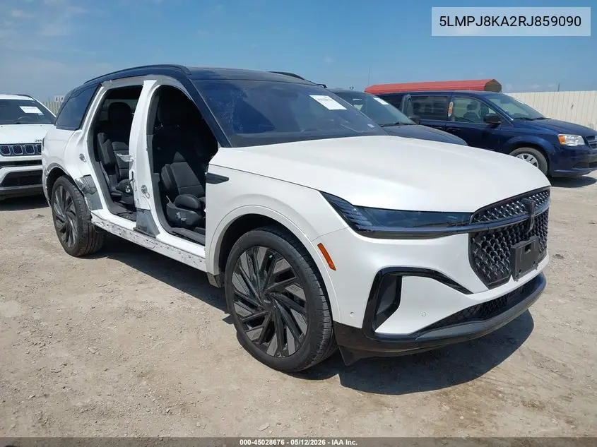 2024 Lincoln Nautilus Reserve VIN: 5LMPJ8KA2RJ859090 Lot: 45028676