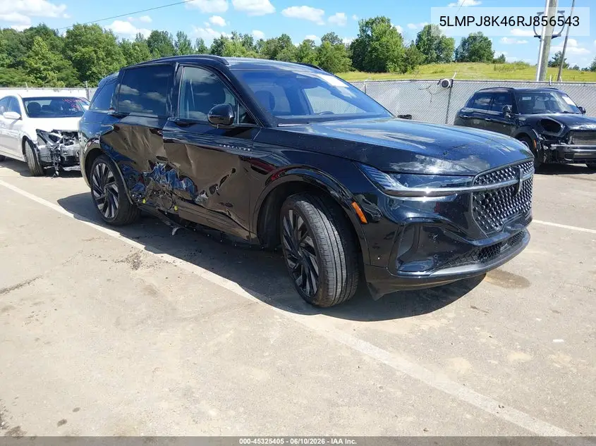 2024 Lincoln Nautilus Reserve VIN: 5LMPJ8K46RJ856543 Lot: 45325405