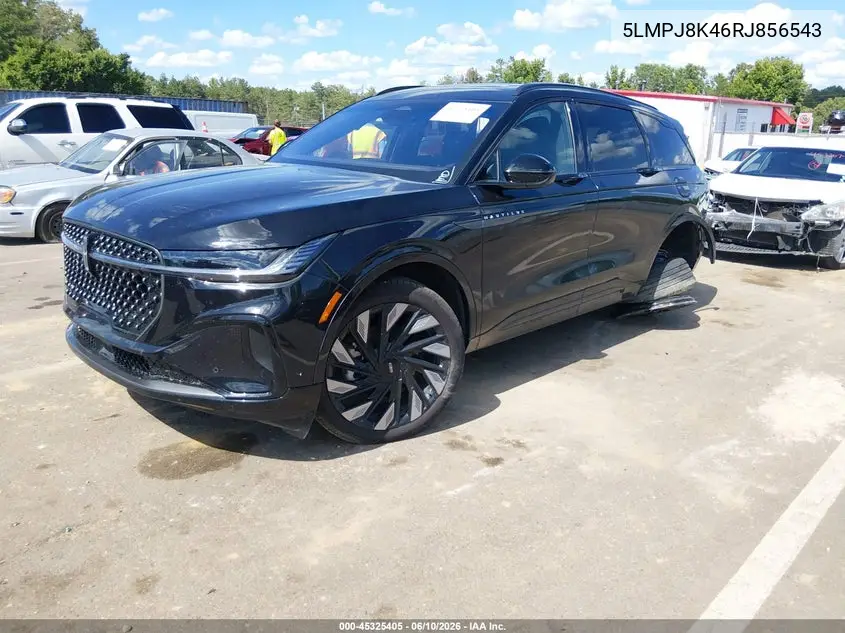 2024 Lincoln Nautilus Reserve VIN: 5LMPJ8K46RJ856543 Lot: 45325405
