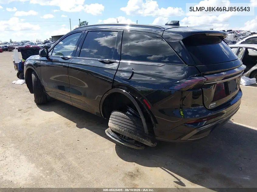 2024 Lincoln Nautilus Reserve VIN: 5LMPJ8K46RJ856543 Lot: 45325405