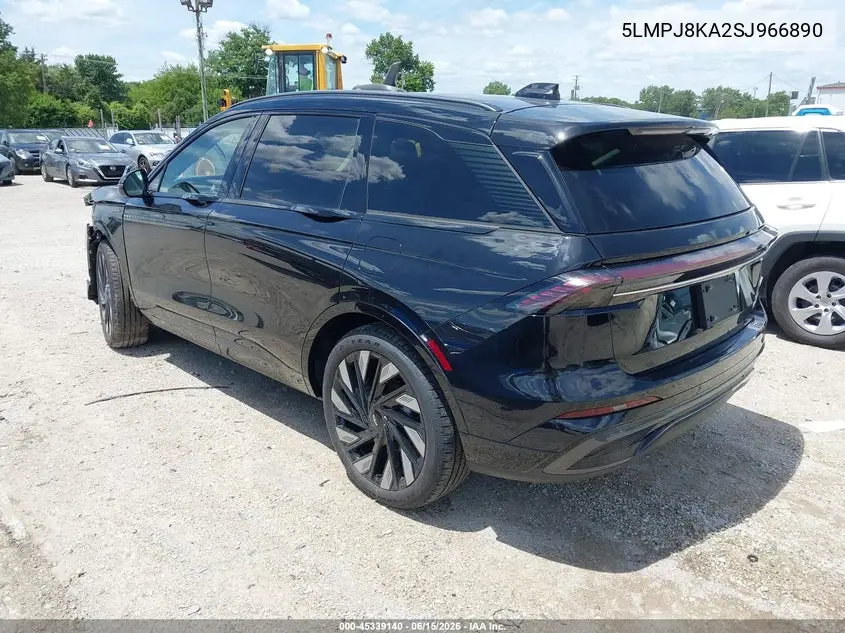 2025 Lincoln Nautilus Reserve VIN: 5LMPJ8KA2SJ966890 Lot: 45339140