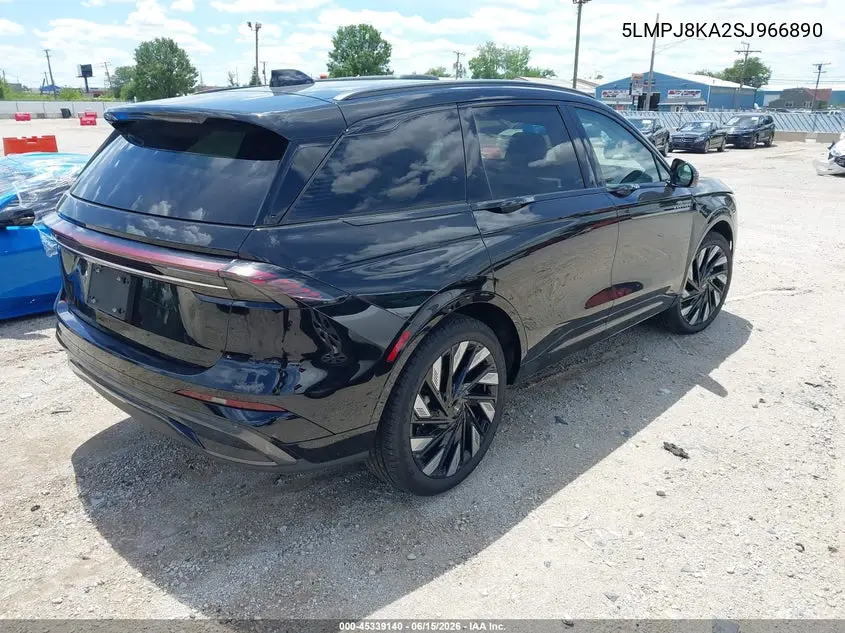 2025 Lincoln Nautilus Reserve VIN: 5LMPJ8KA2SJ966890 Lot: 45339140