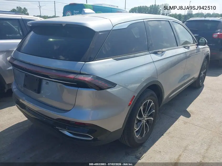2025 Lincoln Nautilus Premiere VIN: 5LMPJ8JA9SJ942510 Lot: 45533983