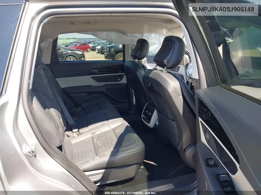 2025 Lincoln Nautilus Reserve VIN: 5LMPJ8KA0SJ905148 Lot: 45562379