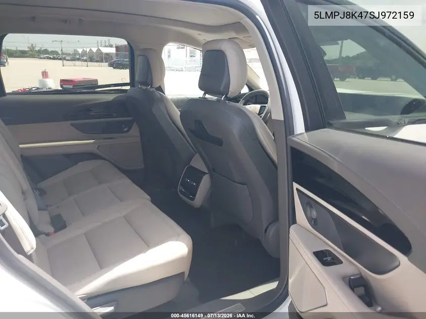 2025 Lincoln Nautilus Reserve VIN: 5LMPJ8K47SJ972159 Lot: 45616149