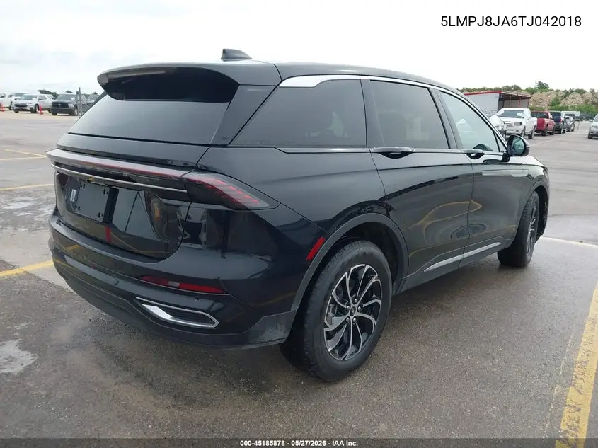 2026 Lincoln Nautilus Premiere VIN: 5LMPJ8JA6TJ042018 Lot: 45185878