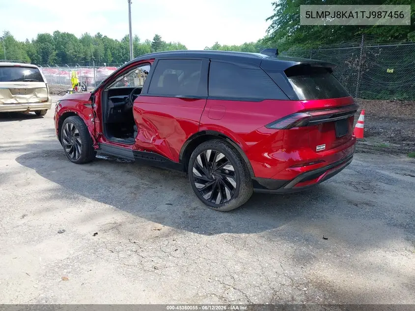 2026 Lincoln Nautilus Reserve VIN: 5LMPJ8KA1TJ987456 Lot: 45360055