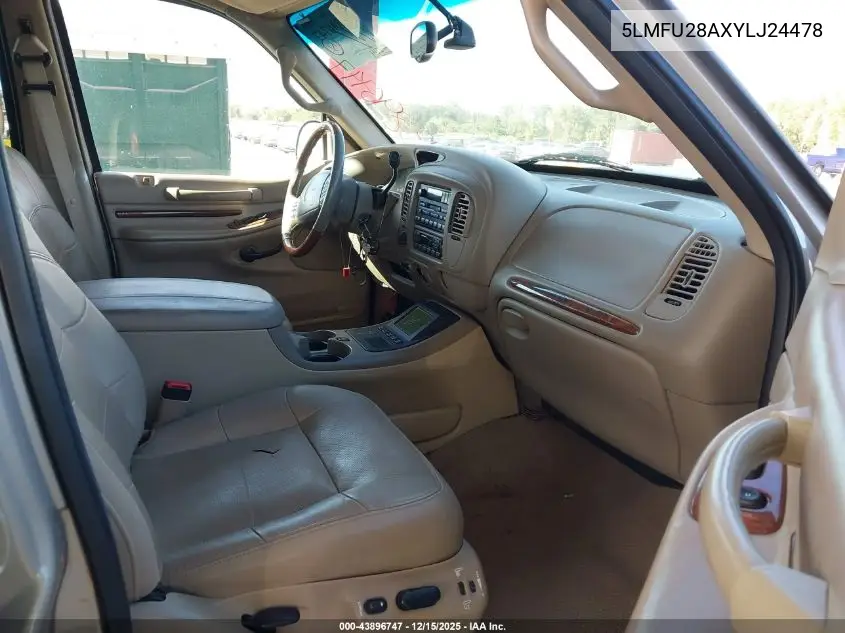 5LMFU28AXYLJ24478 2000 Lincoln Navigator