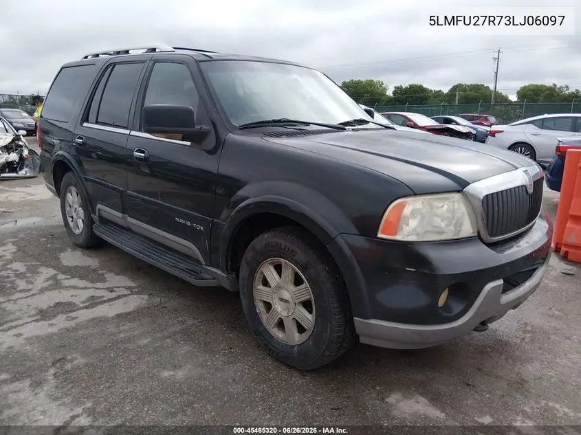 2003 Lincoln Navigator VIN: 5LMFU27R73LJ06097 Lot: 45465320