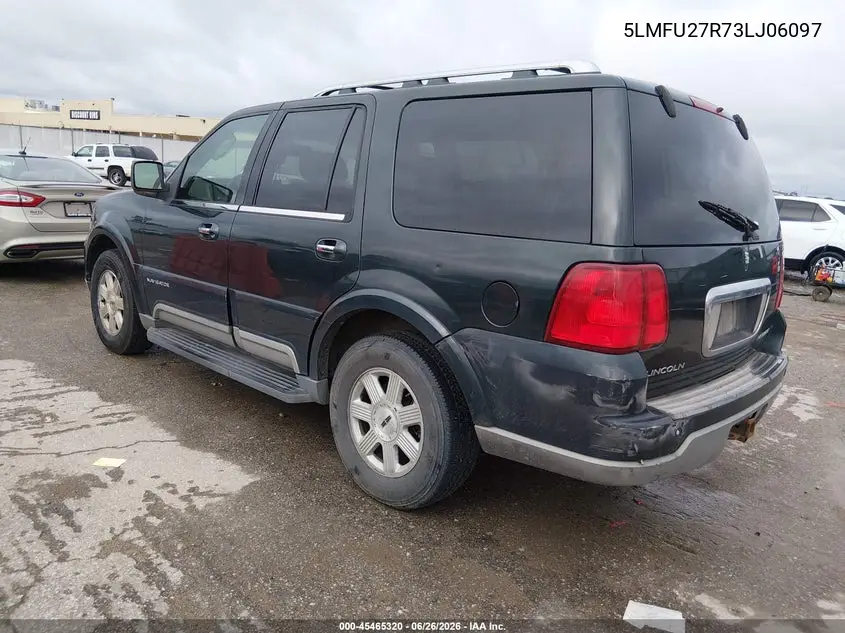 2003 Lincoln Navigator VIN: 5LMFU27R73LJ06097 Lot: 45465320