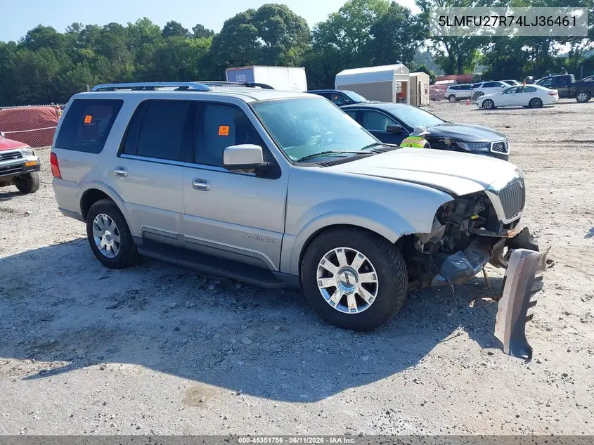 2004 Lincoln Navigator VIN: 5LMFU27R74LJ36461 Lot: 45351756