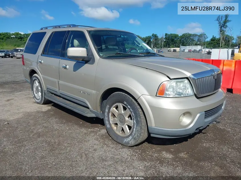 2004 Lincoln Navigator VIN: 5LMFU28R74LJ39052 Lot: 45364539