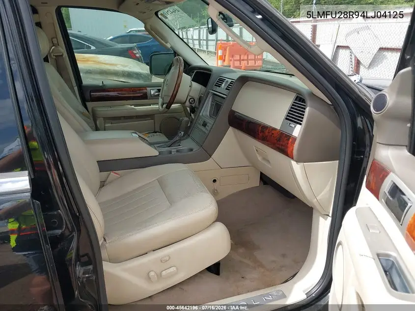 2004 Lincoln Navigator VIN: 5LMFU28R94LJ04125 Lot: 45642196