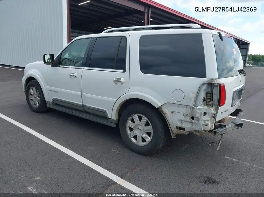 2004 Lincoln Navigator VIN: 5LMFU27R54LJ42369 Lot: 45663232