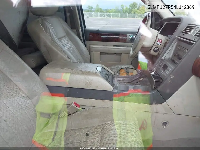 2004 Lincoln Navigator VIN: 5LMFU27R54LJ42369 Lot: 45663232