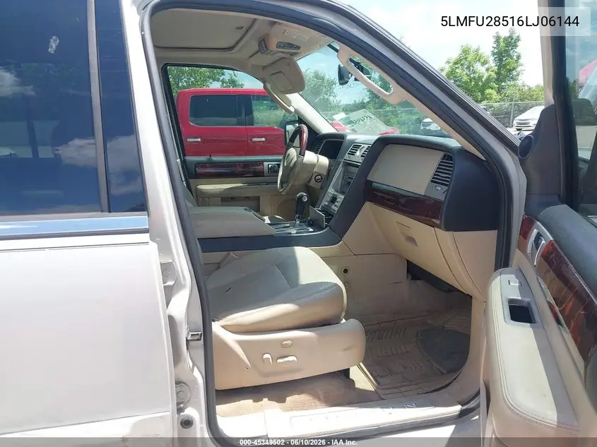 2006 Lincoln Navigator Luxury/Ultimate VIN: 5LMFU28516LJ06144 Lot: 45349502