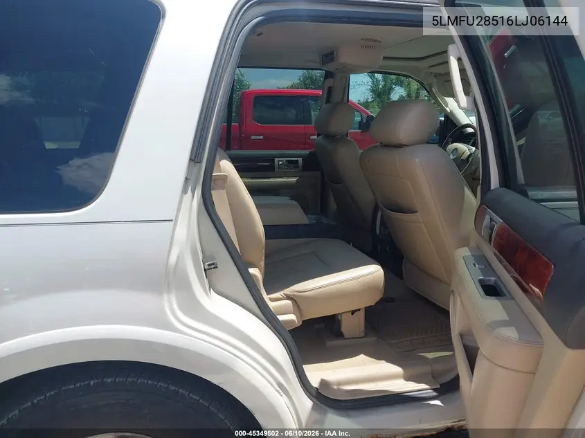 2006 Lincoln Navigator Luxury/Ultimate VIN: 5LMFU28516LJ06144 Lot: 45349502