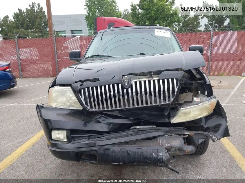 2006 Lincoln Navigator Luxury/Ultimate VIN: 5LMFU27516LJ01320 Lot: 45472669