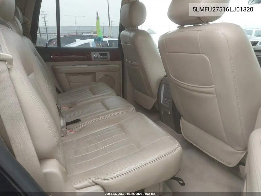 2006 Lincoln Navigator Luxury/Ultimate VIN: 5LMFU27516LJ01320 Lot: 45472669
