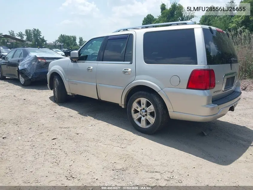 2006 Lincoln Navigator Luxury/Ultimate VIN: 5LMFU28556LJ26655 Lot: 45538371