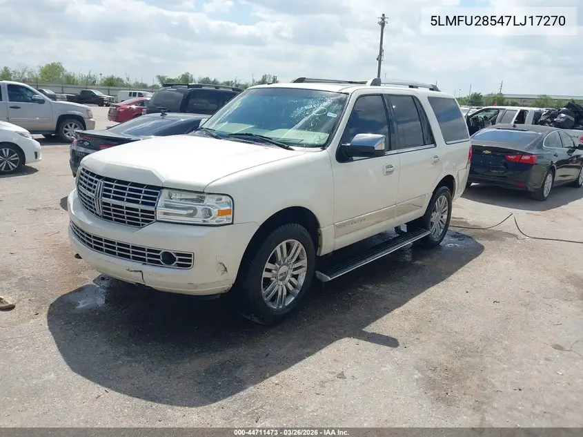 5LMFU28547LJ17270 2007 Lincoln Navigator Ultimate
