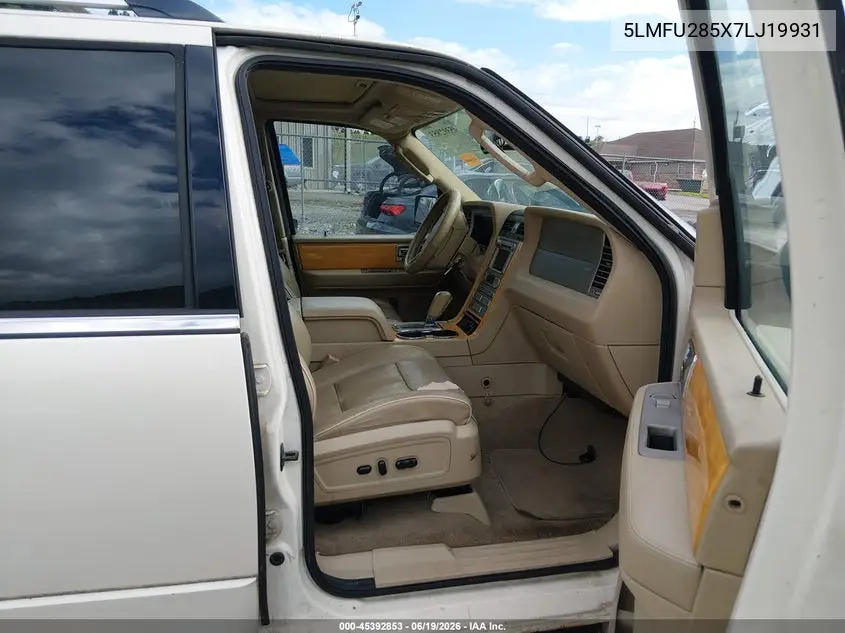 2007 Lincoln Navigator VIN: 5LMFU285X7LJ19931 Lot: 45392853