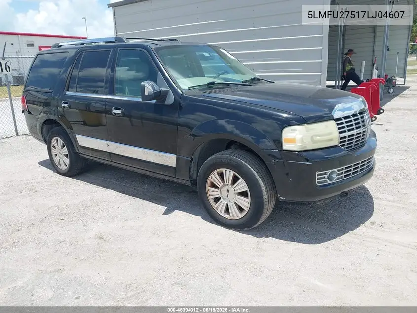 2007 Lincoln Navigator Ultimate VIN: 5LMFU27517LJ04607 Lot: 45394012