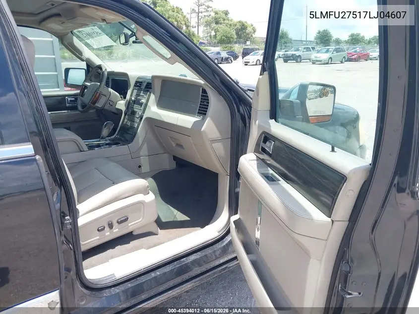 2007 Lincoln Navigator Ultimate VIN: 5LMFU27517LJ04607 Lot: 45394012