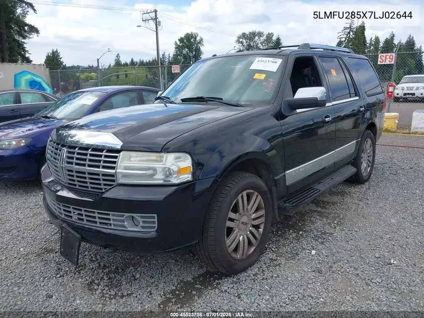 2007 Lincoln Navigator Ultimate VIN: 5LMFU285X7LJ02644 Lot: 45523708