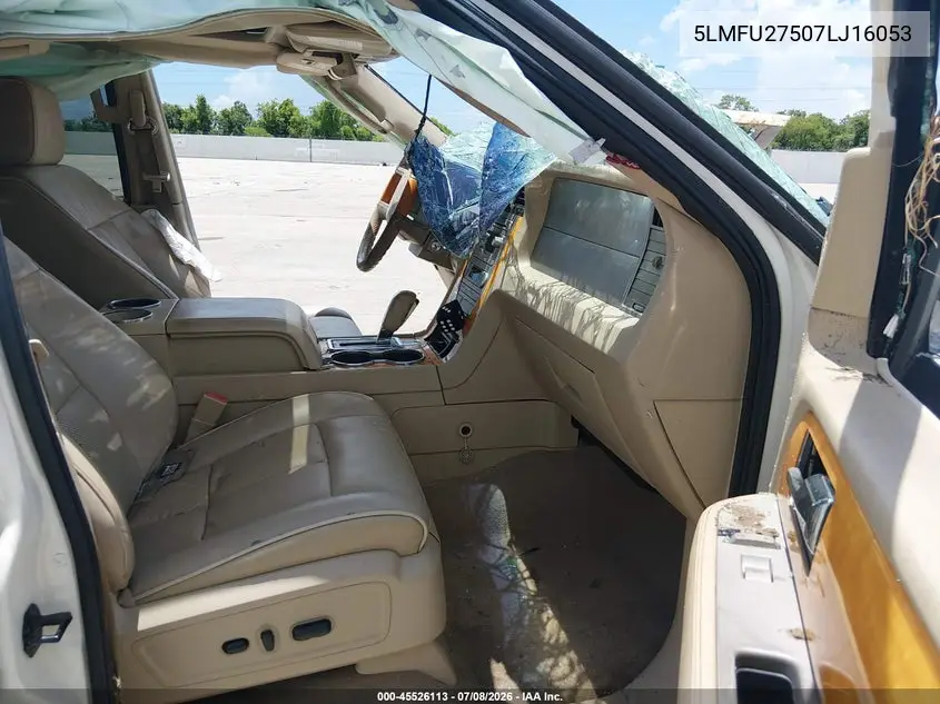 2007 Lincoln Navigator Ultimate VIN: 5LMFU27507LJ16053 Lot: 45526113