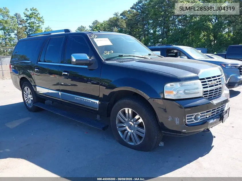 2008 Lincoln Navigator L VIN: 5LMFL28538LJ04319 Lot: 45305300