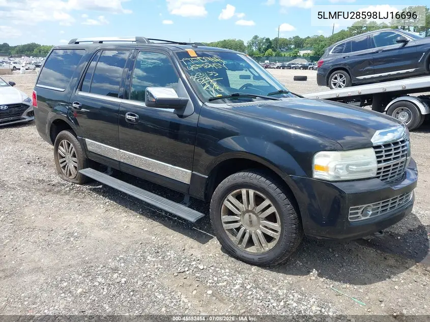 2008 Lincoln Navigator VIN: 5LMFU28598LJ16696 Lot: 45582454