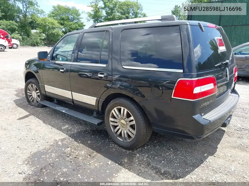 2008 Lincoln Navigator VIN: 5LMFU28598LJ16696 Lot: 45582454