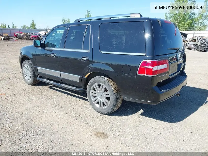 2009 Lincoln Navigator VIN: 5LMFU28569EJ00509 Lot: 12642616
