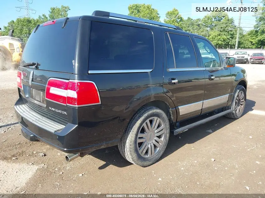 2010 Lincoln Navigator VIN: 5LMJJ2J54AEJ08125 Lot: 45306075