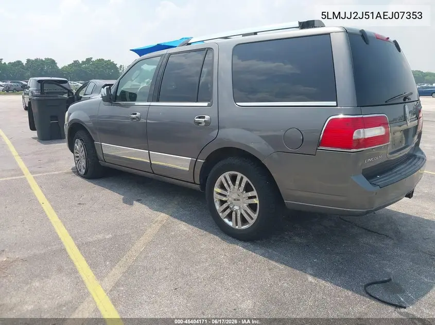 2010 Lincoln Navigator VIN: 5LMJJ2J51AEJ07353 Lot: 45404171