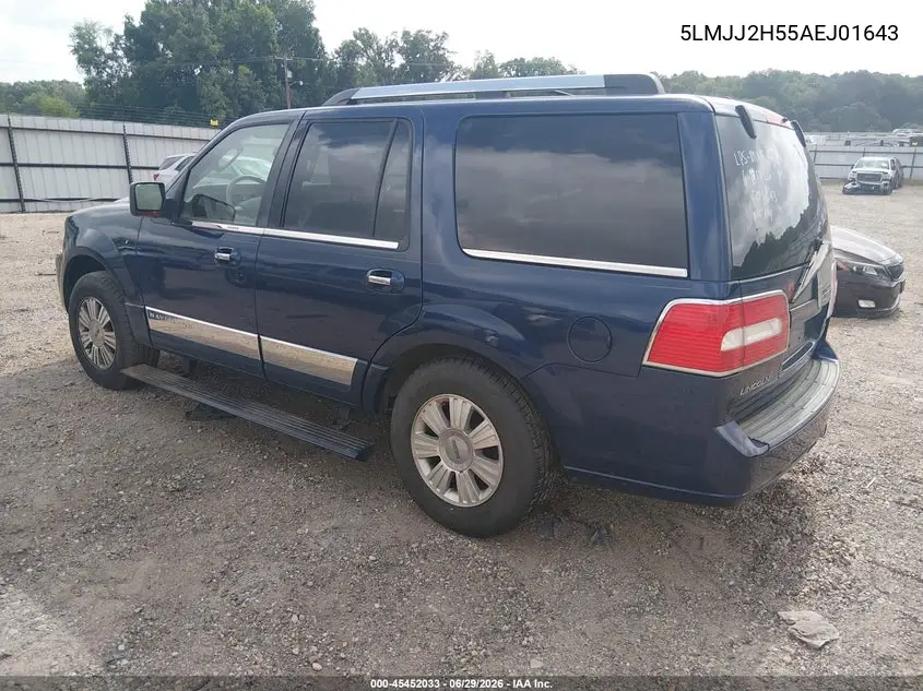 2010 Lincoln Navigator VIN: 5LMJJ2H55AEJ01643 Lot: 45452033