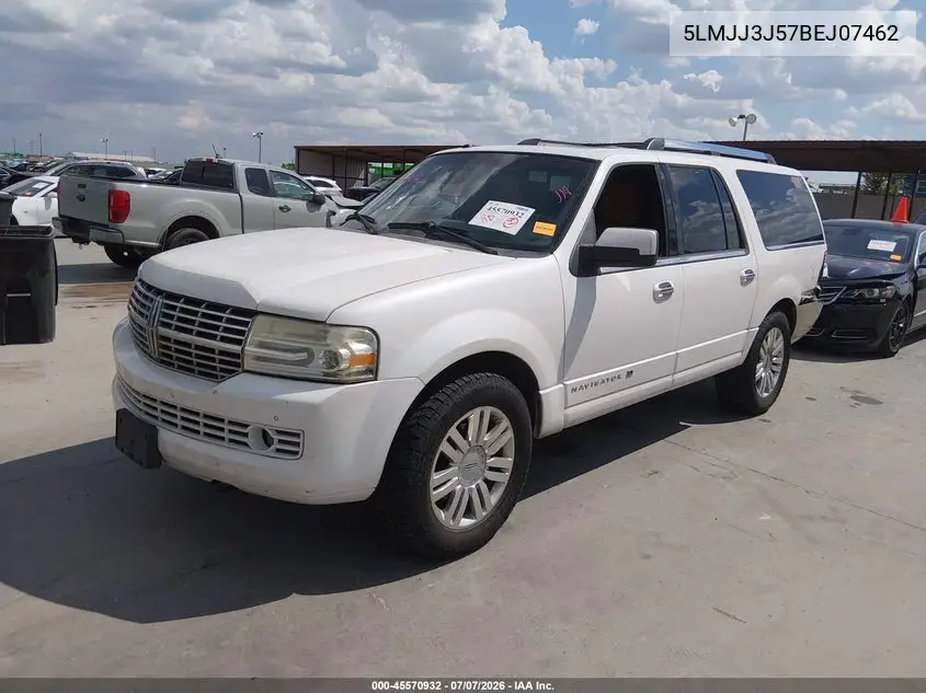 2011 Lincoln Navigator L VIN: 5LMJJ3J57BEJ07462 Lot: 45570932