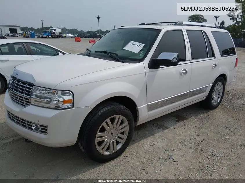 2011 Lincoln Navigator VIN: 5LMJJ2J53BEJ05234 Lot: 45658822