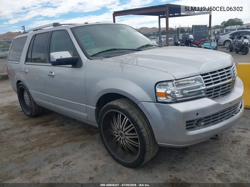 2012 Lincoln Navigator VIN: 5LMJJ2J50CEL06302 Lot: 45645237