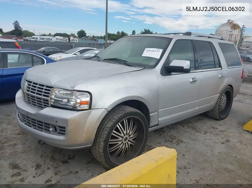 2012 Lincoln Navigator VIN: 5LMJJ2J50CEL06302 Lot: 45645237