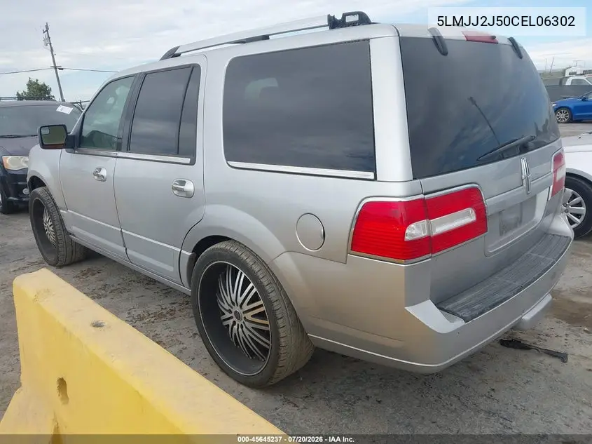 2012 Lincoln Navigator VIN: 5LMJJ2J50CEL06302 Lot: 45645237