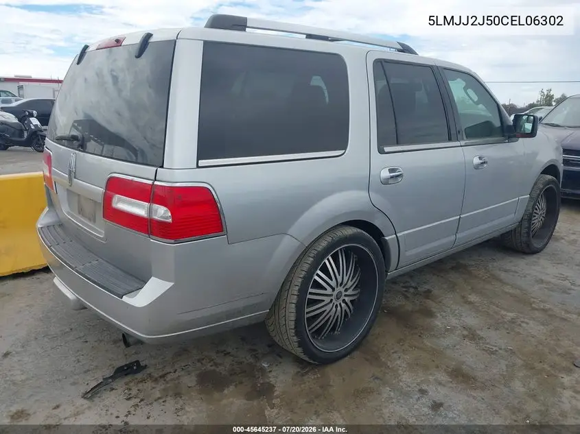 2012 Lincoln Navigator VIN: 5LMJJ2J50CEL06302 Lot: 45645237