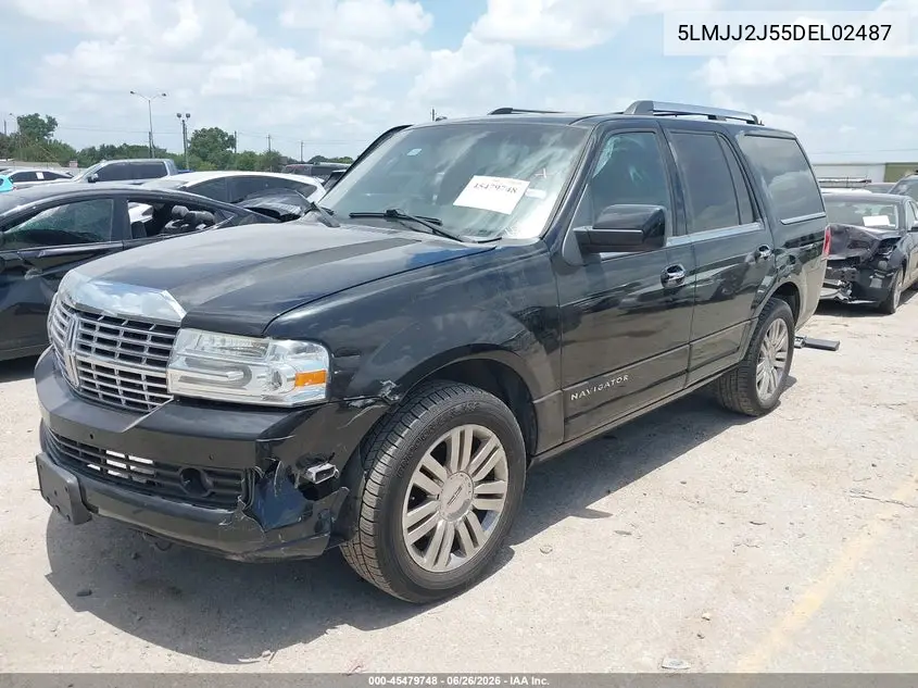 2013 Lincoln Navigator VIN: 5LMJJ2J55DEL02487 Lot: 45479748